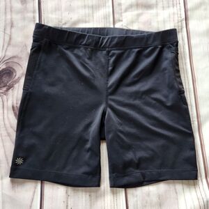 Athleta 7 Inch Biker Short Black | Women's Size XL
